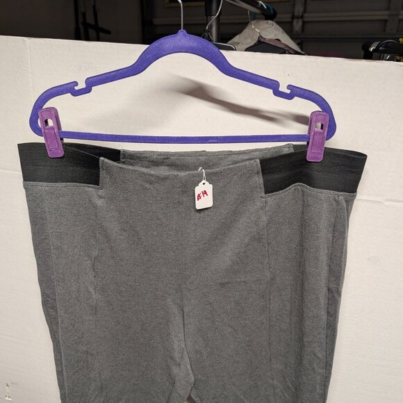 🖤 Terra & Sky Gray Stretch Pants – Size 2X (20W–22W) - Picture 2 of 6